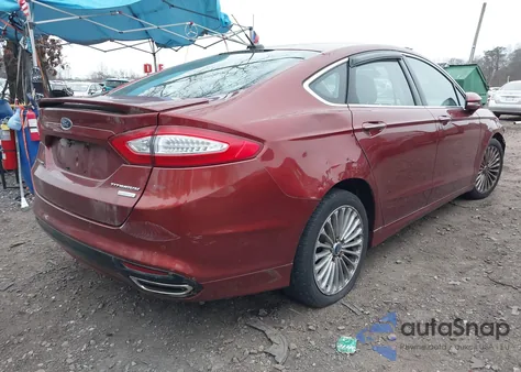 2014 Ford Fusion Titanium z USA, uszkodzony, nr VIN 3FA6P0K96ER244847